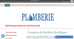 Desktop Screenshot of plomberie-depannage.com